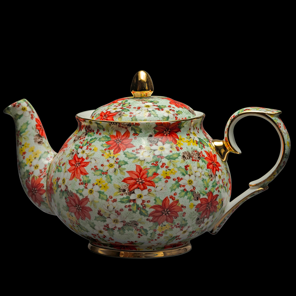 Fine bone china teapot