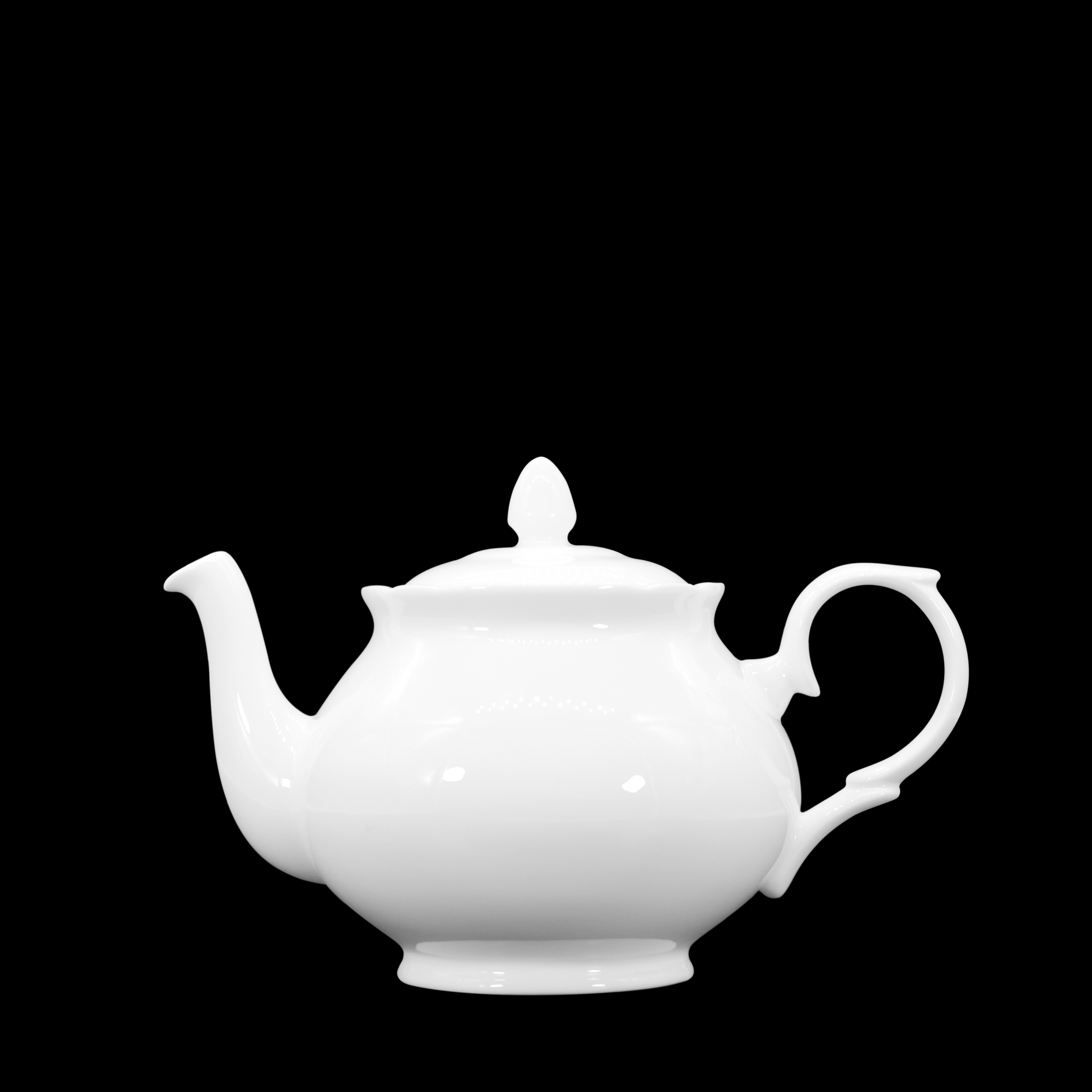 Uk Manufactured Stirling Fine Bone China 4 Cup Teapot Duchess China